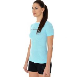 Brubeck Koszulka damska 3D Run Pro błękitna r. XL (SS12030). Niebieskie bluzki damskie Brubeck, xl. Za 122,98 zł.