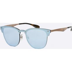 Ray-Ban - Okulary Blaze Clubmaster. Niebieskie okulary przeciwsłoneczne damskie marki Ray-Ban. W wyprzedaży za 499,90 zł.