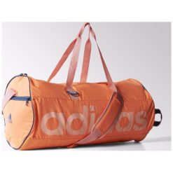 Torby podróżne: Adidas S22034 Torba + Worek Na Buty pomarańczowa (75922)