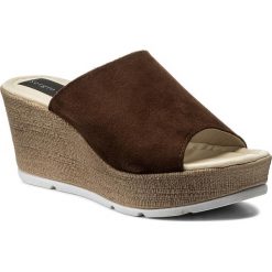 Klapki SERGIO BARDI - Frascaro SS127336118PF 805. Pomarańczowe klapki damskie Sergio Bardi, bez wzorów, ze skóry, bez obcasa, na obcasie. W wyprzedaży za 119,00 zł.