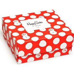 Happy Socks - Skarpetki (2-pack). Białe skarpetki damskie Happy Socks, bez wzorów, z elastanu. Za 79,90 zł.