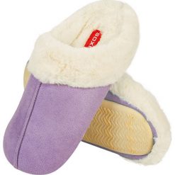Soxo - Kapcie. Szare kapcie damskie Soxo, z materiału. Za 79,99 zł.