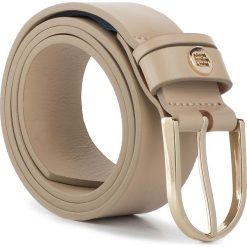 Pasek Damski TOMMY HILFIGER - Classic Belt 3.5 AW0AW06849 271. Brązowe paski damskie TOMMY HILFIGER, w paski, ze skóry. Za 229,00 zł.