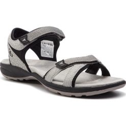 Sandały CMP - Adib Wmn Hiking Sandal 39Q9536 Stone/Nero 77UC. Szare klapki damskie CMP, bez wzorów, ze skóry ekologicznej, sportowe, bez obcasa, bez zapięcia, outdoorowe. W wyprzedaży za 149,00 zł.