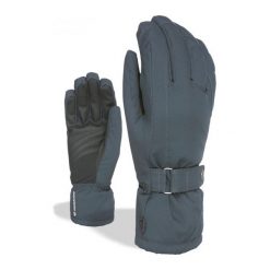 Level Damskie Rękawice Narciarskie Hero W Blue 7,5 - S/M. Niebieskie rękawiczki damskie Level, bez wzorów, z tkaniny. W wyprzedaży za 169,00 zł.