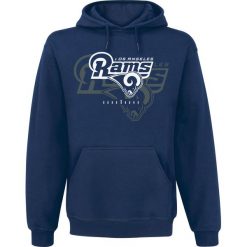 Bluzy męskie: NFL Los Angeles Rams Bluza z kapturem granatowy