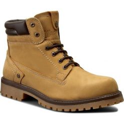 Trapery WRANGLER - WM162001 Tan Yellow 24. Żółte bez kategorii Wrangler, ze skóry. W wyprzedaży za 279,00 zł.