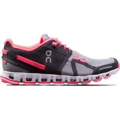 Buty ON RUNNING CLOUD WOMAN Różowy|Szary|Czarny. Szare buty sportowe damskie marki On Running, bez wzorów, sportowe, do biegania. W wyprzedaży za 480,00 zł.