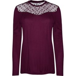 ONLY Kirsty LS Mix Top Box Jrs Purple Potion Dots (rozmiar XS). Fioletowe koszulki damskie ONLY, xs, bez wzorów, bez kołnierzyka. W wyprzedaży za 49,00 zł.