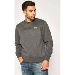 Bluza Alpha Industries Basic Small Logo 188307. Szare bluzy męskie Alpha Industries, xl, bez wzorów, bez kołnierzyka, bez rękawów, bez kaptura. Za 239,00 zł.