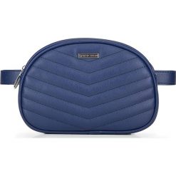 Nerka 88-4Y-305-7. Niebieskie nerki damskie Wittchen, w paski, eleganckie, pikowane, bez dodatków. Za 179,90 zł.