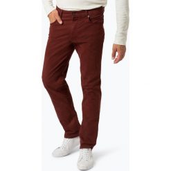 BRAX - Spodnie męskie – Cooper Fancy, czerwony. Czerwone spodnie męskie marki BRAX, s, bez wzorów, z materiału, eleganckie. Za 299,95 zł.