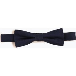 Finshley & Harding London - Muszka męska z jedwabiu, niebieski. Niebieskie muszki męskie Finshley & Harding London, bez wzorów, eleganckie. Za 99,95 zł.