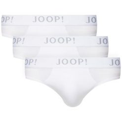 Komplet 3 par slipów JOOP! 30018462. Białe slipy męskie JOOP!, xl, bez wzorów, z elastanu. W wyprzedaży za 129,00 zł.