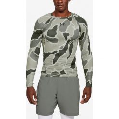 Under Armour HeatGear® Armour Koszulka Zielony. Zielone podkoszulki męskie Under Armour, xs, bez wzorów, z elastanu, z długim rękawem. Za 206,95 zł.