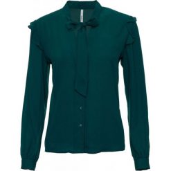Pepe Jeans bluzka damska Finn XS zielona. Zielone bluzki damskie xs, z jeansu, z kokardą. Za 309,00 zł.