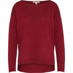 Swetry klasyczne damskie: Sweter w kolorze ciemnoczerwonym