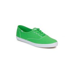 Buty Keds CHAMPION CVO CANVAS. Zielone trampki i tenisówki damskie marki Keds, bez wzorów, bez zapięcia. Za 175,20 zł.