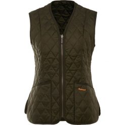 Barbour BETTY INTERACTIVE LINER Kamizelka dark olive. Zielone kamizelki damskie Barbour, z materiału. Za 419,00 zł.