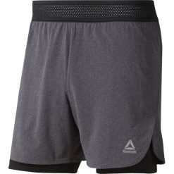 Spodenki do biegania męskie REEBOK OSR EPIC 2-1 RUN SH BLACK / DP6736. Czarne spodenki sportowe męskie Reebok, m, bez wzorów, do biegania. Za 169,99 zł.