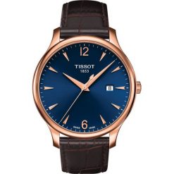 ZEGAREK TISSOT T-Classic T063.610.36.047.00. Szare, analogowe zegarki męskie TISSOT, ze stali. Za 1350,00 zł.