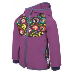 Unuo Kurtka Softshell Dziewczęca Kot I Pies 74/80 Fioletowa. Fioletowe kurtki dziewczęce marki Unuo, z softshellu. Za 135,00 zł.