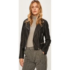Tally Weijl - Ramoneska. Czarne kurtki damskie TALLY WEIJL, s, bez wzorów, z poliesteru, krótkie. Za 169,90 zł.