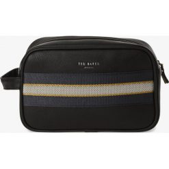Ted Baker - Kosmetyczka męska z ręcznikiem – Washset, czarny. Czarne kosmetyczki męskie Ted Baker, bez wzorów, z bawełny, eleganckie. Za 359,95 zł.