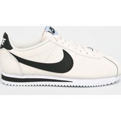 Nike - Buty Classic Cortez Leather. Buty sportowe damskie Nike, bez wzorów, ze skóry ekologicznej, sportowe. Za 399,90 zł.
