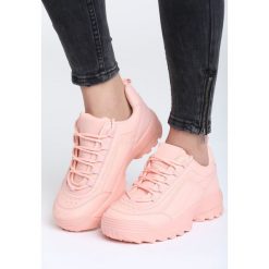 Różowe Sneakersy Get This. Czerwone sneakersy damskie vices, z materiału. Za 89,99 zł.