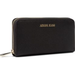 Portfele damskie: Duży Portfel Damski ARMANI JEANS – 928532 CC857 00020 Nero