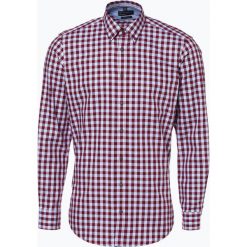 Nils Sundström - Koszula męska, czerwony. Czerwone koszule męskie na spinki Nils Sundström, m, z bawełny, button down. Za 119,95 zł.