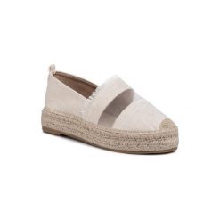 DeeZee WS083102-02 Beżowy. Brązowe espadryle damskie DeeZee, bez wzorów, z materiału, bez obcasa. Za 69,99 zł.