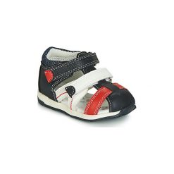 Sandały Dziecko Chicco GABRIEL. Niebieskie sandały chłopięce marki Chicco, bez zapięcia. Za 179,00 zł.