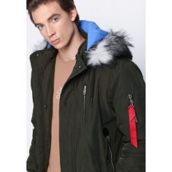 Ciemnozielona Kurtka Breathed. Czarne kurtki męskie zimowe marki TRIBAN, xl, z elastanu. Za 159,99 zł.