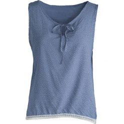 Niebieska Bluzka Well Dressed. Niebieskie bluzki damskie Born2be, na lato, xl, bez wzorów, bez kołnierzyka, bez rękawów. Za 19,99 zł.