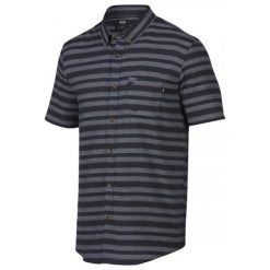 Oakley Koszula Choice Woven Fathom S. Szare koszule męskie marki Oakley, s, bez wzorów, z materiału, sportowe, bez kołnierzyka, bez rękawów. W wyprzedaży za 169,00 zł.