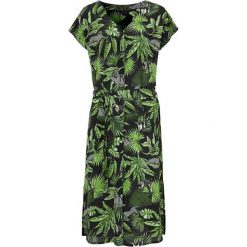 Cellbes Wzorzysta sukienka z krepy we wzory female ze wzorem 58/60. Sukienki damskie Cellbes, na co dzień, na lato, bez wzorów, z tkaniny, eleganckie, z dekoltem w serek, z krótkim rękawem, krótkie, mini, proste. Za 209,00 zł.