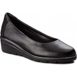 Półbuty THE FLEXX - Lady Boo C2501/45 Black. Czarne półbuty damskie na koturnie marki The Flexx, z materiału. W wyprzedaży za 209,00 zł.