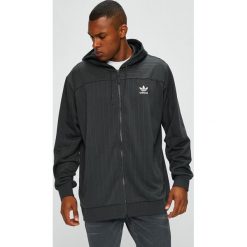 Adidas Originals - Bluza. Szare bluzy męskie adidas Originals, xl, bez wzorów, z poliesteru, z kapturem, bez rękawów, z kapturem. W wyprzedaży za 269,90 zł.