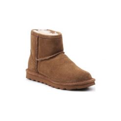Śniegowce Bearpaw Buty zimowe Alyssa 2130W Hickory II. Pomarańczowe kozaki damskie Bearpaw, na zimę, bez zapięcia. Za 303,10 zł.