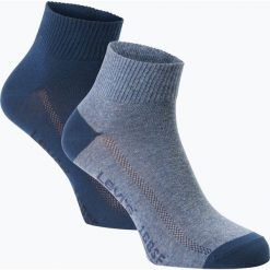 Levi's - Skarpety męskie pakowane po 2 szt., niebieski. Niebieskie skarpetki męskie Levi's®, bez wzorów, z bawełny. Za 39,95 zł.