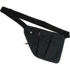 Czarna Torba na Ramię, Saszetka, z Trójkątną Górą, Pako Jeans, Listonoszka TBAPJNS49czarna. Czarne listonoszki męskie Pako Jeans, w paski, z jeansu. Za 29,00 zł.