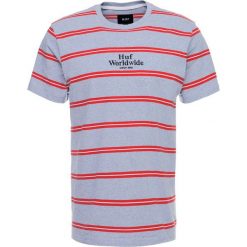T-shirty męskie z nadrukiem: HUF GOLDEN GATE STRIPE Tshirt z nadrukiem blue