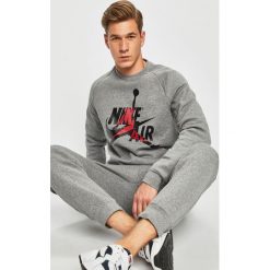 Jordan - Bluza. Szare bluzy męskie Jordan, m, z nadrukiem, z bawełny, z okrągłym kołnierzem, bez rękawów, bez kaptura. W wyprzedaży za 229,90 zł.