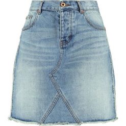 Spódniczki ołówkowe: Scotch & Soda SEASONAL DENIM SKIRT Spódnica ołówkowa light blue