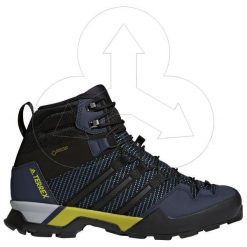 Buty adidas TERREX Scope High GTX BB4587. Pomarańczowe buty trekkingowe męskie Adidas, z gumy, bez zapięcia, trekkingowe, adidas terrex, gore-tex. Za 659,00 zł.