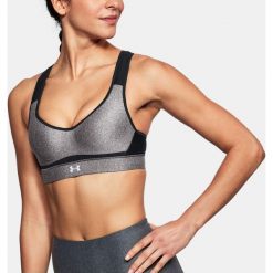 Biustonosze sportowe: Under Armour Biustonosz Warp Knit High Impact Htr szary r. 75A (1313285-020)