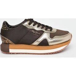 Pepe Jeans - Buty. Niebieskie buty sportowe damskie marki Pepe Jeans. Za 349,90 zł.