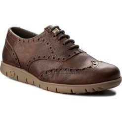 Półbuty męskie: Półbuty SLOW WALK – Brand 10403 Old Blues Tobacco